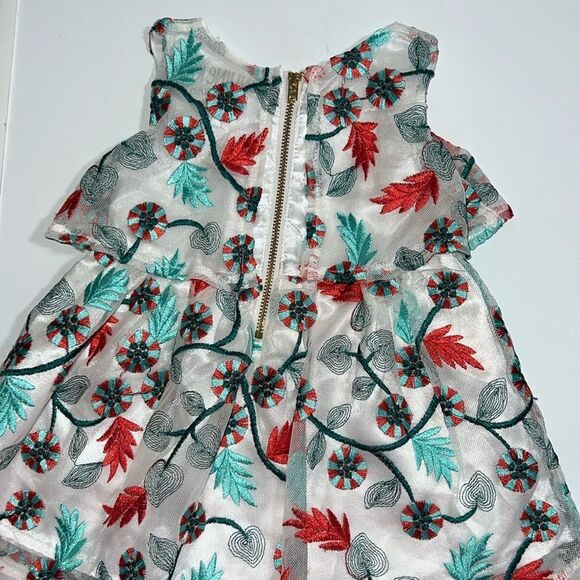 🛍PRETTY Little GIRLS DRESS 12 SIZE MONTHS 🛍 - Picture 4 of 8